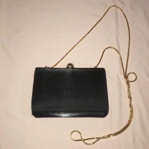 Valeria Stevens Black evening purse